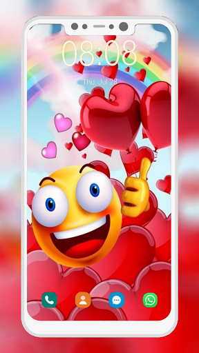 Emoji Wallpapers - Image screenshot of android app
