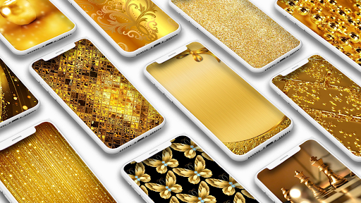 Gold Wallpaper - Image screenshot of android app