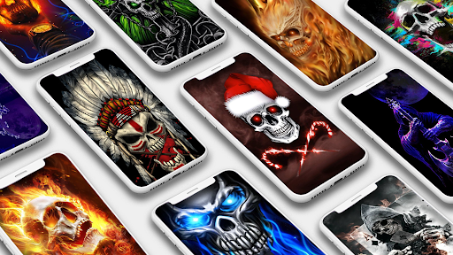 Skull Wallpaper - Image screenshot of android app