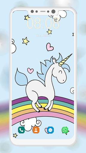 Unicorn Wallpapers - Image screenshot of android app