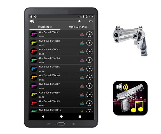 Gun Sounds Ringtones - Image screenshot of android app