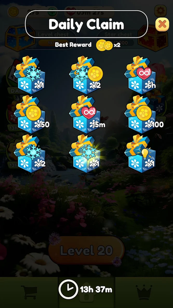 Fairy Flowers Match: Tile Game - عکس بازی موبایلی اندروید