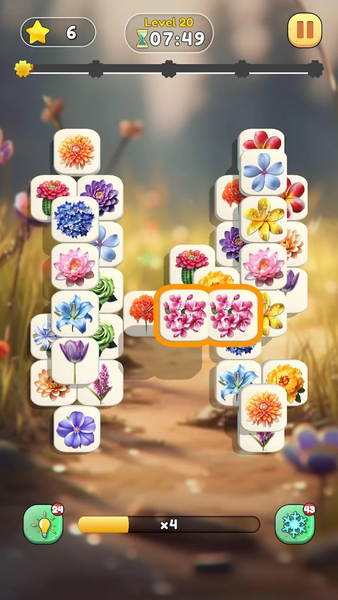 Fairy Flowers Match: Tile Game - عکس بازی موبایلی اندروید