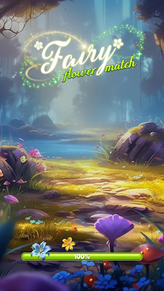Fairy Flowers Match - Gameplay image of android game