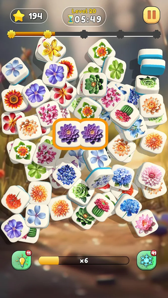 Fairy Flowers Match: Tile Game - عکس بازی موبایلی اندروید