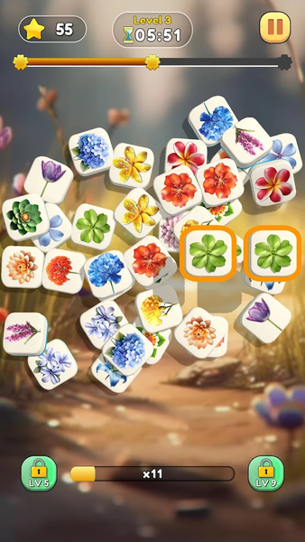 Fairy Flowers Match: Tile Game - عکس بازی موبایلی اندروید