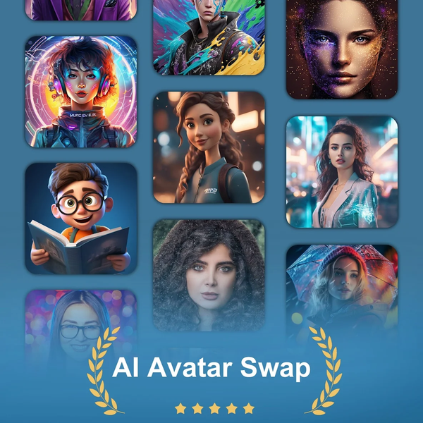 AI Avatar, Generate AI Avatar - عکس برنامه موبایلی اندروید