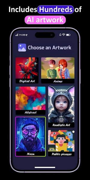 AI Photos, Generate AI Images - عکس برنامه موبایلی اندروید