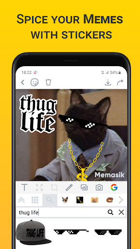 Memasik - میم ساز میمسیک - Image screenshot of android app