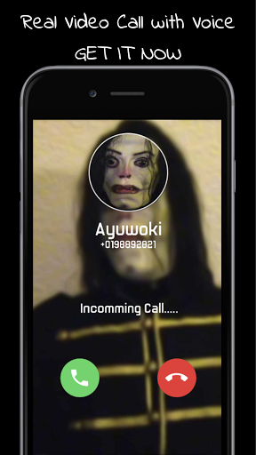 Ayuwoki Scary Video Call 3 AM - عکس برنامه موبایلی اندروید