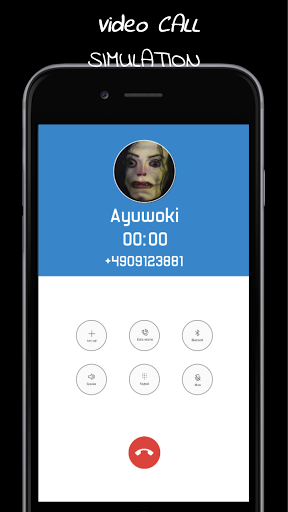 Ayuwoki Scary Video Call 3 AM - Image screenshot of android app