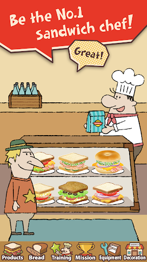 Happy Sandwich Cafe - عکس بازی موبایلی اندروید
