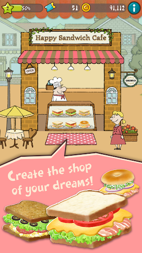 Happy Sandwich Cafe - Gameplay image of android game