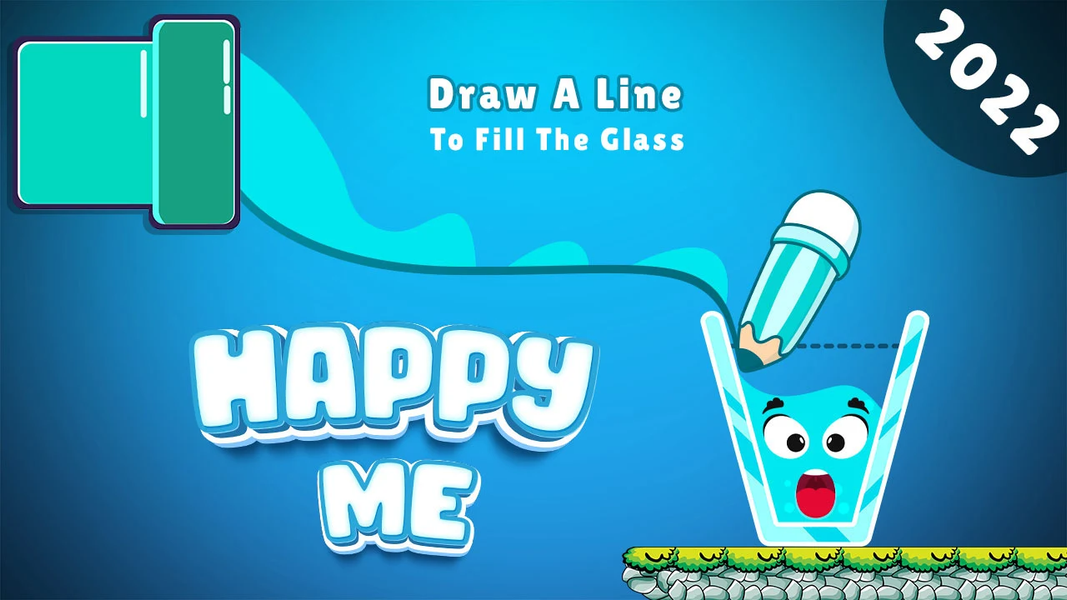 Make Me Happy - Fill the Glass - عکس بازی موبایلی اندروید