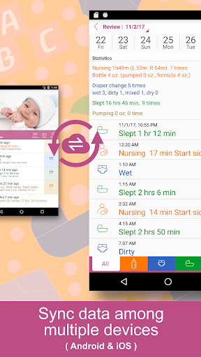 Baby Tracker - Newborn Log - عکس برنامه موبایلی اندروید