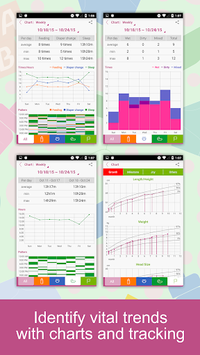 Baby Tracker - Newborn Log - عکس برنامه موبایلی اندروید