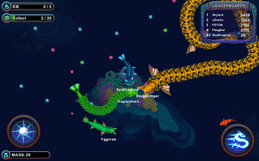 SeaDragons.io - عکس بازی موبایلی اندروید