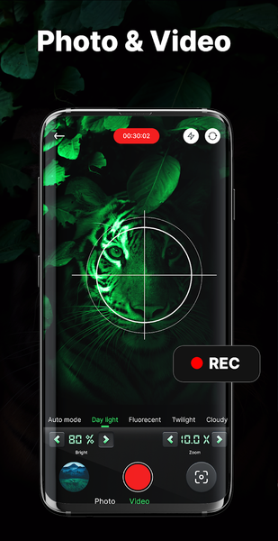 Night Camera Mode: Video Photo - Image screenshot of android app