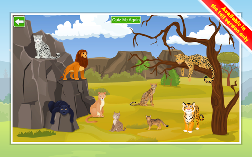 Kids Learn about Animals Lite - عکس بازی موبایلی اندروید