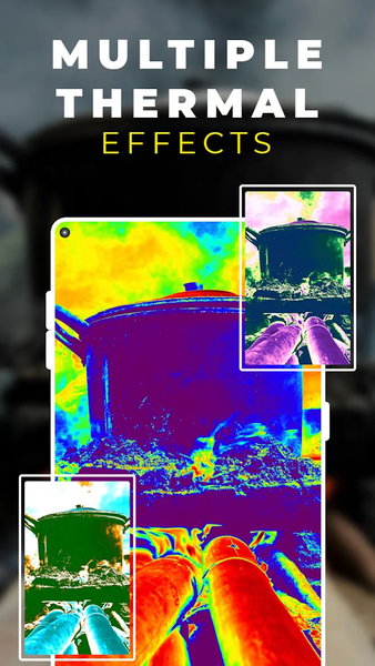Thermal Infrared Night Camera - Image screenshot of android app