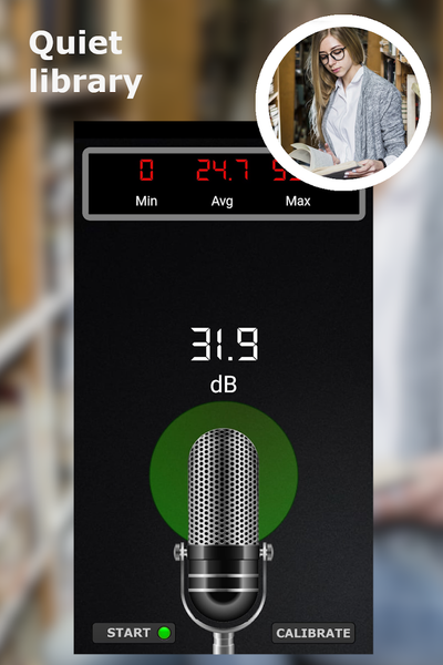 Sound meter - dB meter - Image screenshot of android app