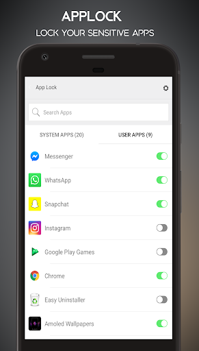 AppLock - Lock Apps with Pattern , Privacy Guard - عکس برنامه موبایلی اندروید