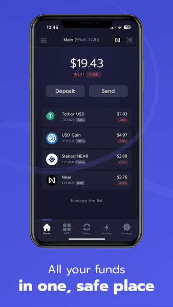 Nightly - multichain wallet - عکس برنامه موبایلی اندروید