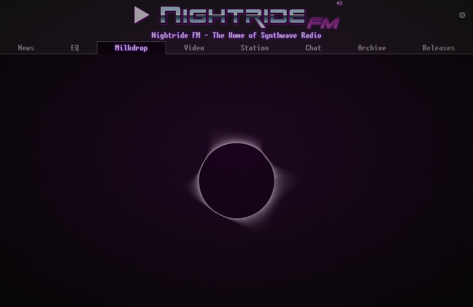 Nightride FM - Synthwave Radio - Image screenshot of android app