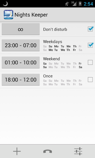 Nights Keeper (do not disturb) - عکس برنامه موبایلی اندروید