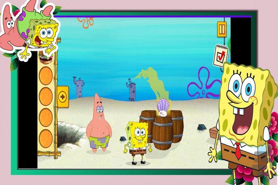بازی ماجراجویی باب اسفنجی - Gameplay image of android game