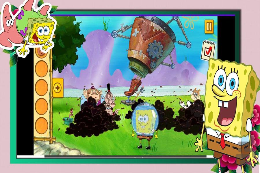 بازی ماجراجویی باب اسفنجی - Gameplay image of android game