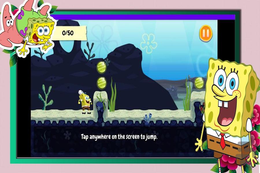 بازی باب اسفنجی دونده - عکس بازی موبایلی اندروید