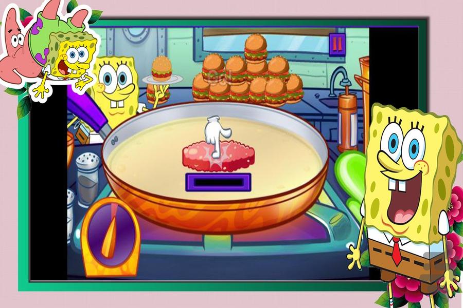 بازی بابسفنجی سر آشپز - عکس بازی موبایلی اندروید