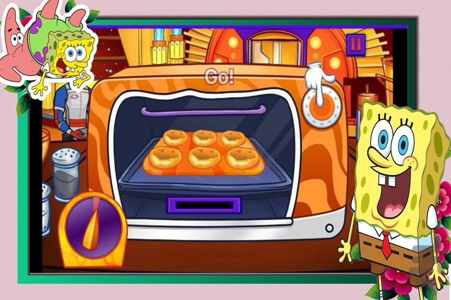 بازی بابسفنجی سر آشپز - عکس بازی موبایلی اندروید