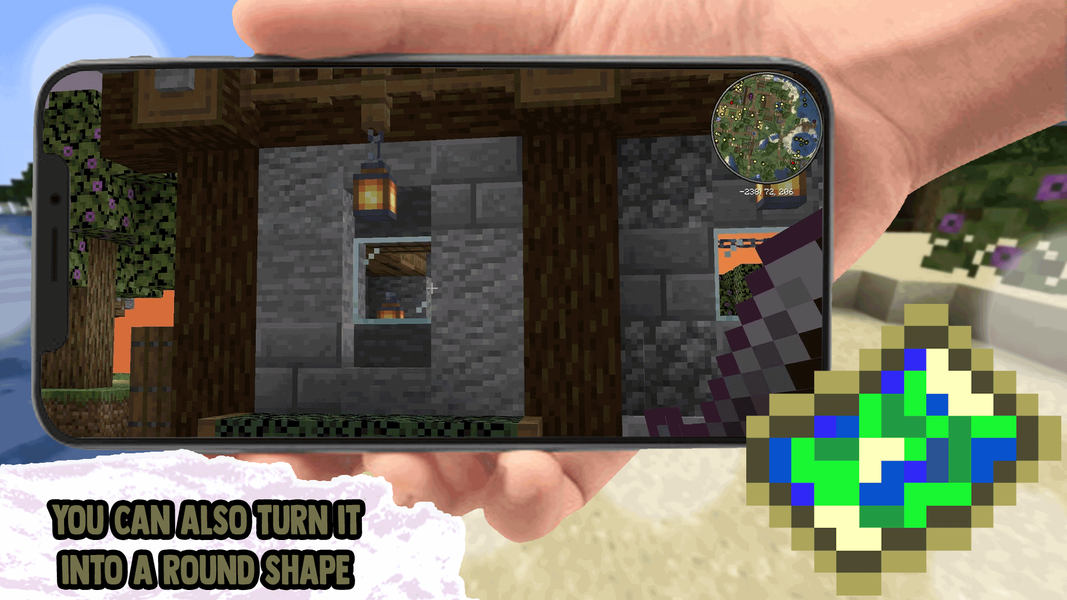 Minimap Mod Addons for MCPE - Image screenshot of android app