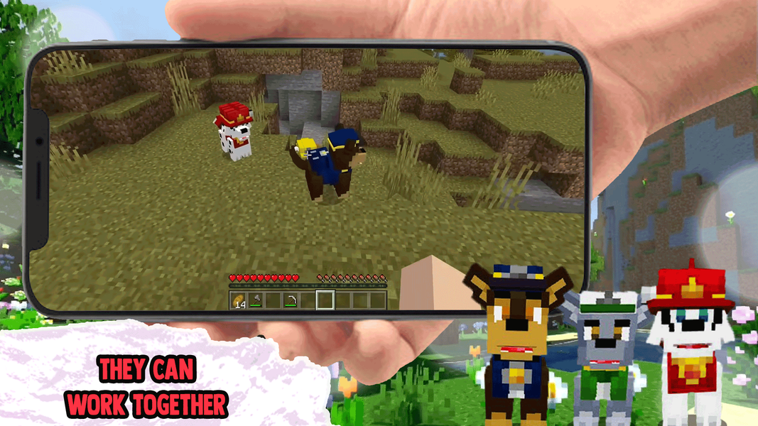 Paw Patrol Dog for MCPE - Image screenshot of android app