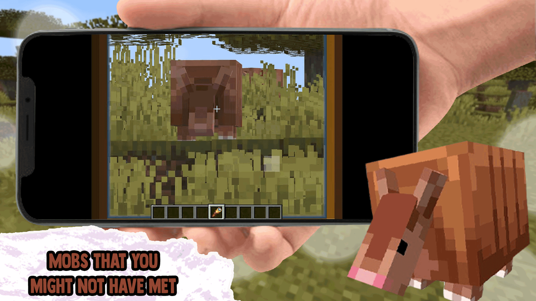 Cute Armadillo Mobs for MCPE - Image screenshot of android app