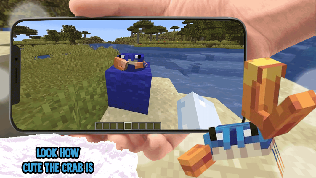 Crab Mobs Addons for MCPE - Image screenshot of android app