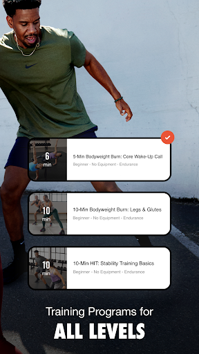 Nike Training Club: Fitness - عکس برنامه موبایلی اندروید