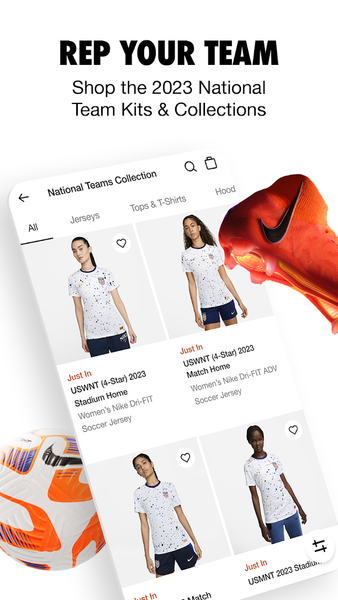 Nike: Shoes, Apparel & Stories - Image screenshot of android app