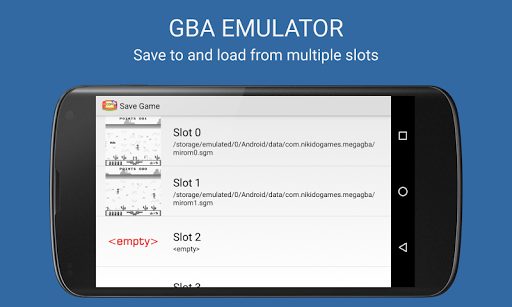 MegaGBA (GBA Emulator) - Gameplay image of android game