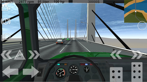 Russian Light Truck Simulator - Gameplay image of android game