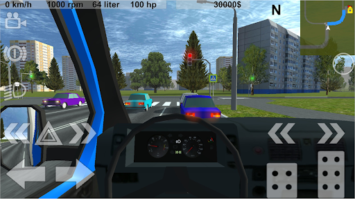 Russian Light Truck Simulator - Gameplay image of android game
