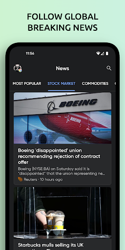 Stock Market Live - Stoxy - عکس برنامه موبایلی اندروید