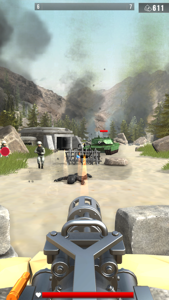 Infantry Attack: War 3D FPS - Gameplay image of android game
