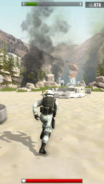 Infantry Attack: War 3D FPS - Gameplay image of android game