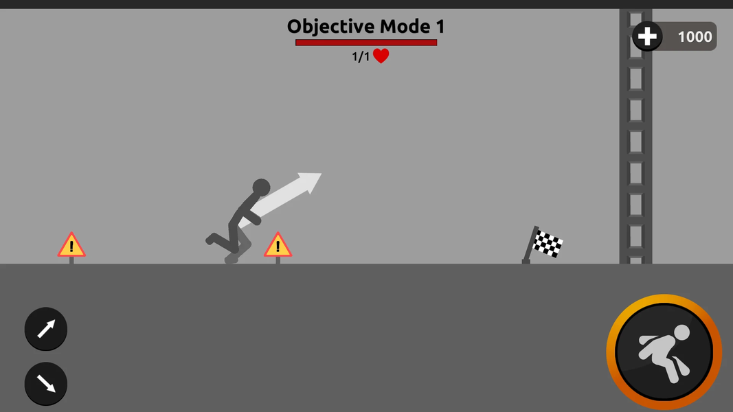 Stickman Flip Simulator - عکس برنامه موبایلی اندروید