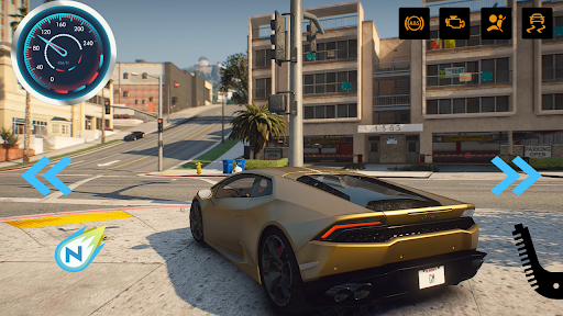 Huracan Driver - City Car Simulator - Image screenshot of android app