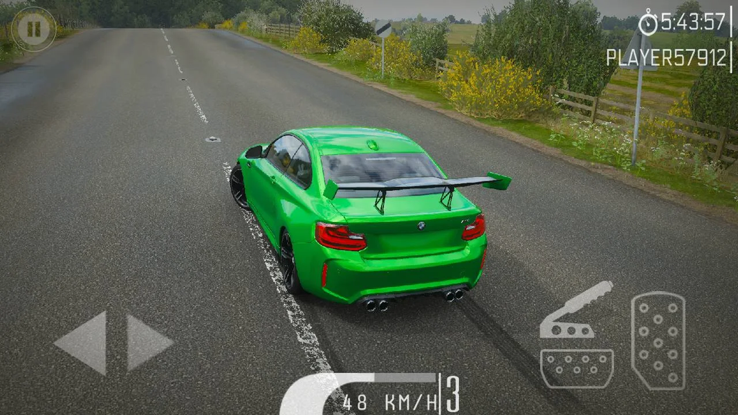 M2 Drift & Drag Simulator - Gameplay image of android game