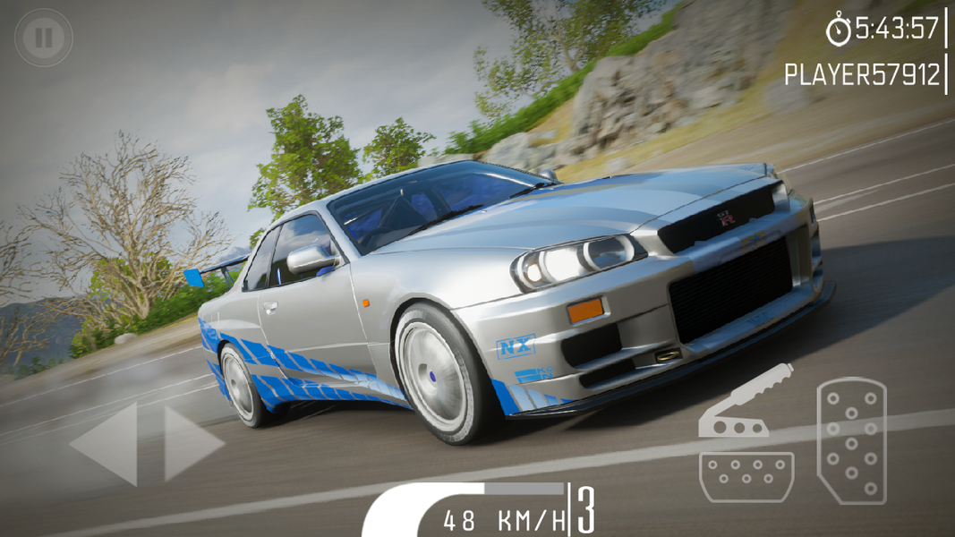 Skyline GTR Simulator - Gameplay image of android game